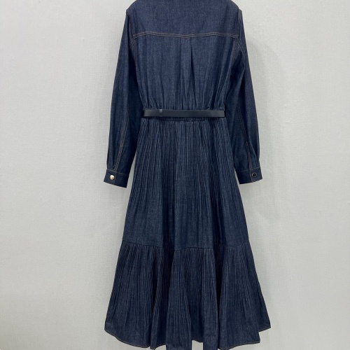 Replica Celine Dresses Long Sleeved For Women #1264419 $130.00 USD for Wholesale