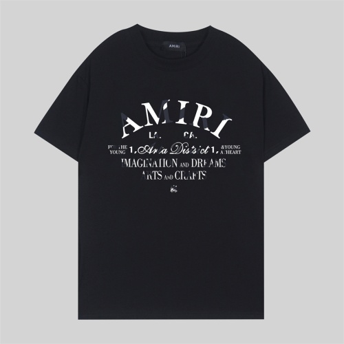 Replica Amiri T-Shirts Short Sleeved For Unisex #1264437, $32.00 USD, [ITEM#1264437], Replica Amiri T-Shirts outlet from China