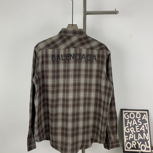 Replica Balenciaga Shirts Long Sleeved For Unisex #1264461 $52.00 USD for Wholesale