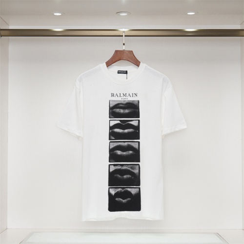 Replica Balmain T-Shirts Short Sleeved For Unisex #1264468, $34.00 USD, [ITEM#1264468], Replica Balmain T-Shirts outlet from China