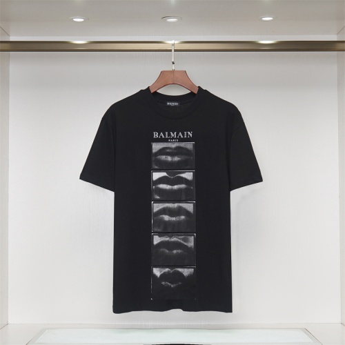 Replica Balmain T-Shirts Short Sleeved For Unisex #1264469, $34.00 USD, [ITEM#1264469], Replica Balmain T-Shirts outlet from China