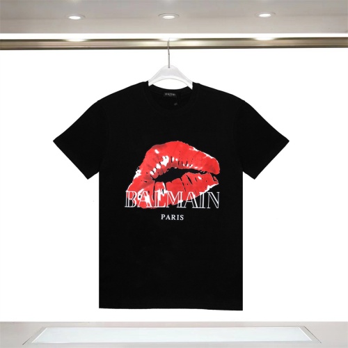 Replica Balmain T-Shirts Short Sleeved For Unisex #1264471, $32.00 USD, [ITEM#1264471], Replica Balmain T-Shirts outlet from China