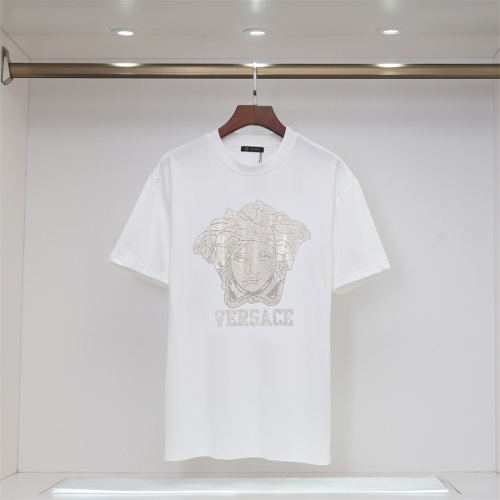 Replica Versace T-Shirts Short Sleeved For Unisex #1264521, $38.00 USD, [ITEM#1264521], Replica Versace T-Shirts outlet from China