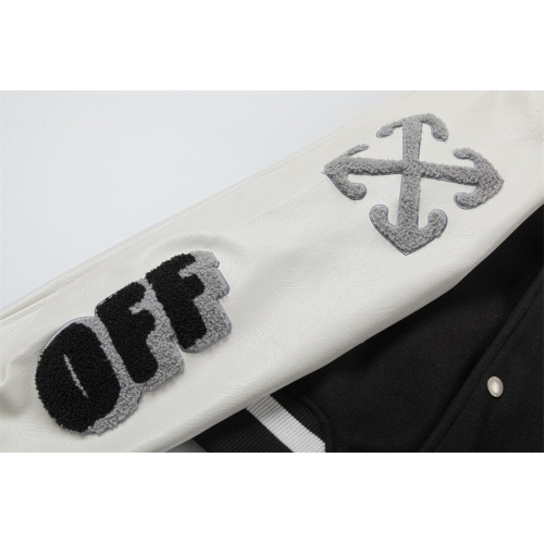 Replica Off-White Jackets Long Sleeved For Unisex #1264584 $88.00 USD for Wholesale