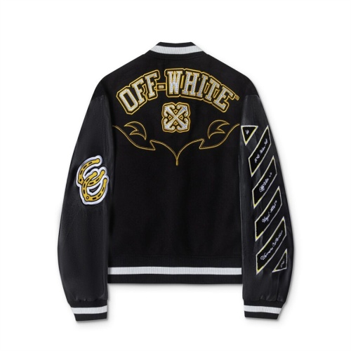 Replica Off-White Jackets Long Sleeved For Unisex #1264585 $98.00 USD for Wholesale