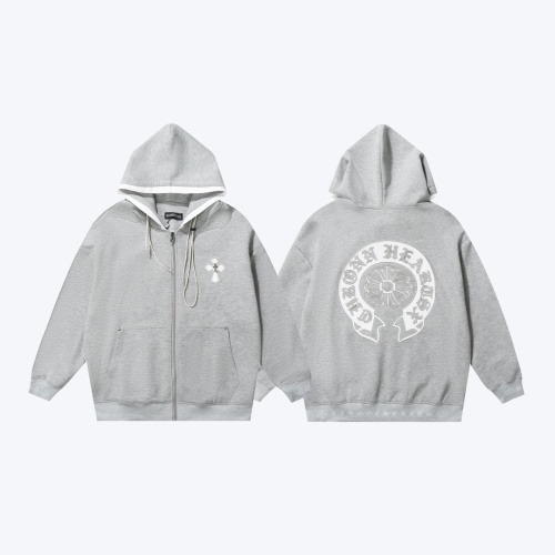 Replica Chrome Hearts Hoodies Long Sleeved For Unisex #1264638, $98.00 USD, [ITEM#1264638], Replica Chrome Hearts Hoodies outlet from China