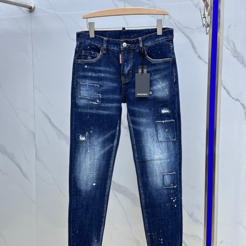 Replica Dsquared Jeans For Men #1264689 $60.00 USD for Wholesale