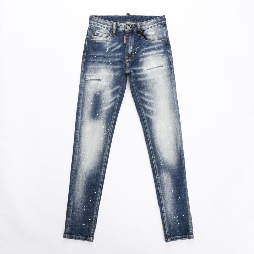 Replica Dsquared Jeans For Men #1264697 $60.00 USD for Wholesale