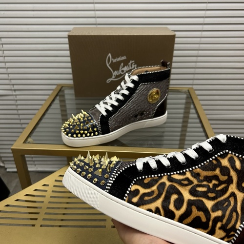 Replica Christian Louboutin High Top Shoes For Men #1264698 $98.00 USD for Wholesale