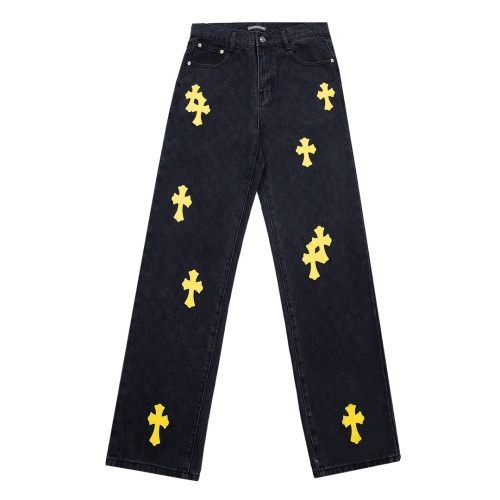 Replica Chrome Hearts Jeans For Men #1264699, $56.00 USD, [ITEM#1264699], Replica Chrome Hearts Jeans outlet from China