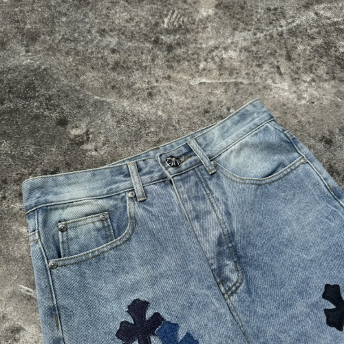 Replica Chrome Hearts Jeans For Men #1264700 $64.00 USD for Wholesale