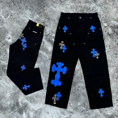 Replica Chrome Hearts Jeans For Men #1264701, $64.00 USD, [ITEM#1264701], Replica Chrome Hearts Jeans outlet from China