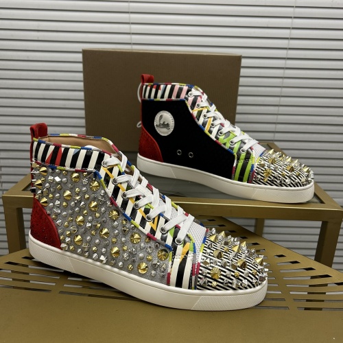 Replica Christian Louboutin High Top Shoes For Women #1264702, $100.00 USD, [ITEM#1264702], Replica Christian Louboutin High Top Shoes outlet from China