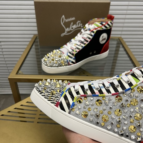 Replica Christian Louboutin High Top Shoes For Men #1264703 $100.00 USD for Wholesale