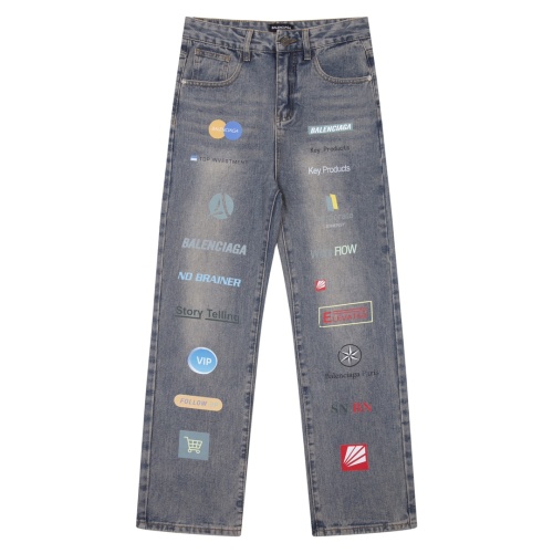 Replica Balenciaga Jeans For Men #1264706, $52.00 USD, [ITEM#1264706], Replica Balenciaga Jeans outlet from China