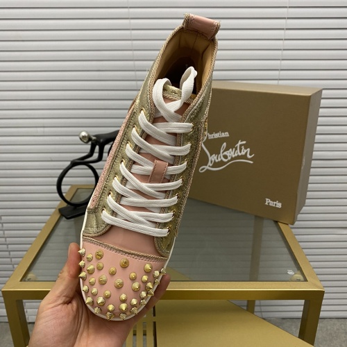 Replica Christian Louboutin High Top Shoes For Women #1264710 $96.00 USD for Wholesale