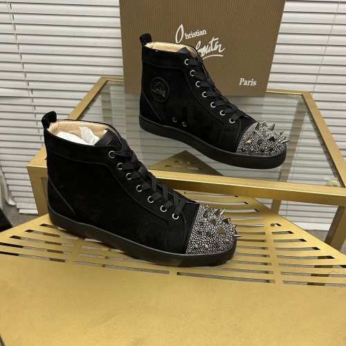 Replica Christian Louboutin High Top Shoes For Women #1264713, $96.00 USD, [ITEM#1264713], Replica Christian Louboutin High Top Shoes outlet from China