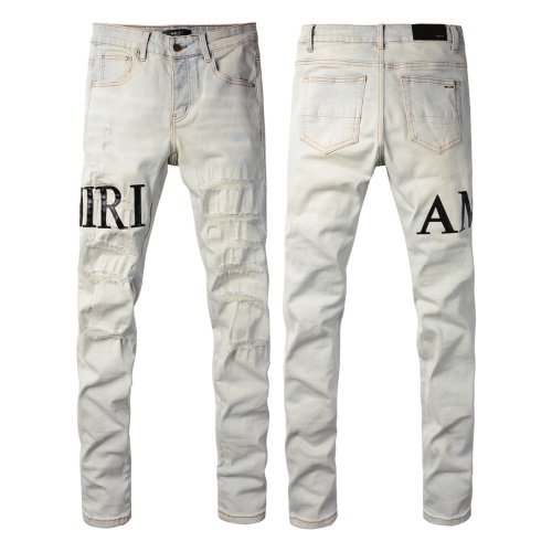 Replica Amiri Jeans For Men #1264725, $64.00 USD, [ITEM#1264725], Replica Amiri Jeans outlet from China