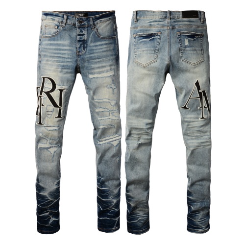 Replica Amiri Jeans For Men #1264726, $64.00 USD, [ITEM#1264726], Replica Amiri Jeans outlet from China