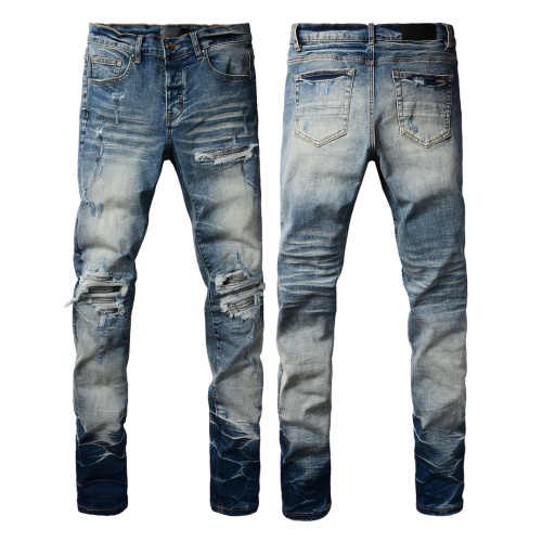 Replica Amiri Jeans For Men #1264728, $64.00 USD, [ITEM#1264728], Replica Amiri Jeans outlet from China