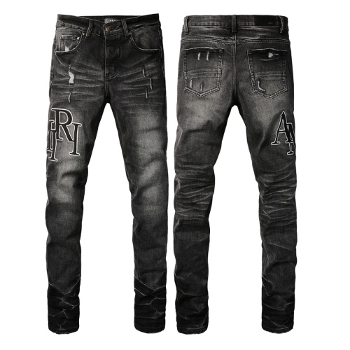 Replica Amiri Jeans For Men #1264729, $64.00 USD, [ITEM#1264729], Replica Amiri Jeans outlet from China