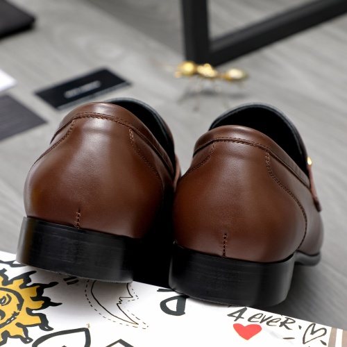 Replica Dolce & Gabbana D&G Leather Shoes For Men #1264771 $82.00 USD for Wholesale