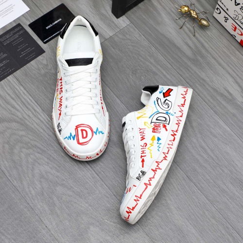 Replica Dolce & Gabbana D&G Casual Shoes For Men #1265060 $85.00 USD for Wholesale