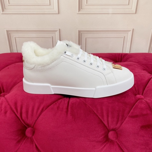 Replica Dolce & Gabbana D&G Casual Shoes For Women #1265069 $105.00 USD for Wholesale