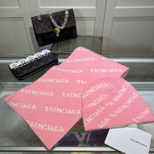 Replica Balenciaga Hat and Scarf Set #1265127, $45.00 USD, [ITEM#1265127], Replica Balenciaga Hat and Scarf and Glove Set outlet from China