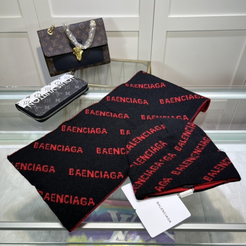 Replica Balenciaga Hat and Scarf Set #1265130, $45.00 USD, [ITEM#1265130], Replica Balenciaga Hat and Scarf and Glove Set outlet from China