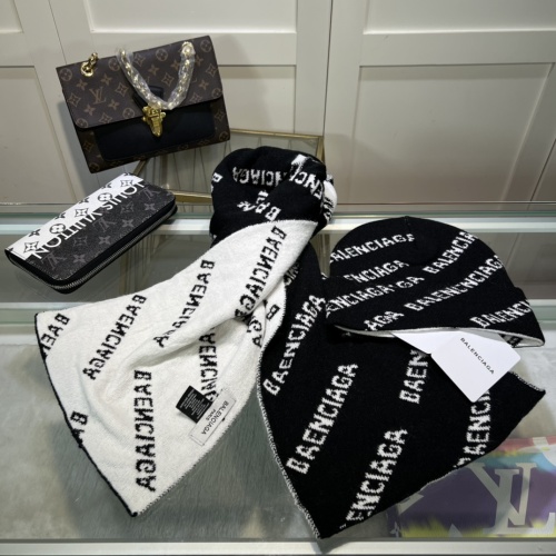 Replica Balenciaga Hat and Scarf Set #1265131 $45.00 USD for Wholesale