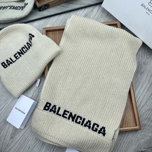 Replica Balenciaga Hat and Scarf Set #1265133, $48.00 USD, [ITEM#1265133], Replica Balenciaga Hat and Scarf and Glove Set outlet from China