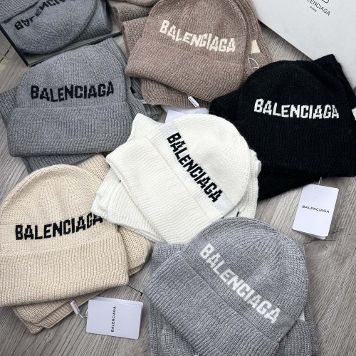 Replica Balenciaga Hat and Scarf Set #1265134 $48.00 USD for Wholesale