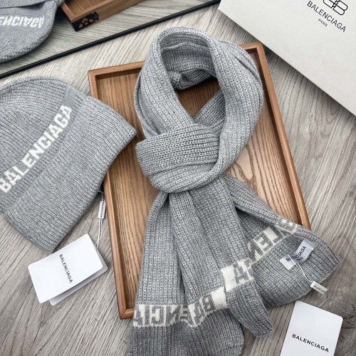 Replica Balenciaga Hat and Scarf Set #1265136 $48.00 USD for Wholesale