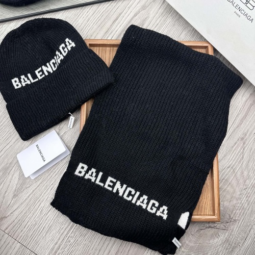 Replica Balenciaga Hat and Scarf Set #1265137, $48.00 USD, [ITEM#1265137], Replica Balenciaga Hat and Scarf and Glove Set outlet from China