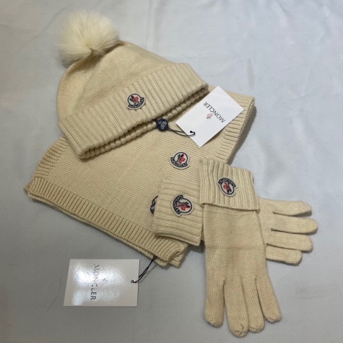 Replica Moncler Hat and Scarf and Glove Set #1265212, $72.00 USD, [ITEM#1265212], Replica Moncler Hat and Scarf and Glove Set outlet from China