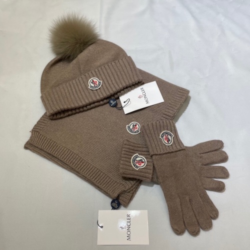 Replica Moncler Hat and Scarf and Glove Set #1265213, $72.00 USD, [ITEM#1265213], Replica Moncler Hat and Scarf and Glove Set outlet from China