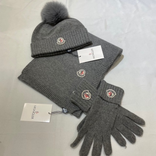 Replica Moncler Hat and Scarf and Glove Set #1265214, $72.00 USD, [ITEM#1265214], Replica Moncler Hat and Scarf and Glove Set outlet from China