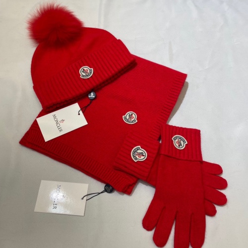 Replica Moncler Hat and Scarf and Glove Set #1265216, $72.00 USD, [ITEM#1265216], Replica Moncler Hat and Scarf and Glove Set outlet from China