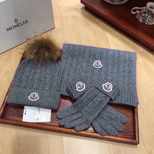 Replica Moncler Hat and Scarf and Glove Set #1265217, $72.00 USD, [ITEM#1265217], Replica Moncler Hat and Scarf and Glove Set outlet from China