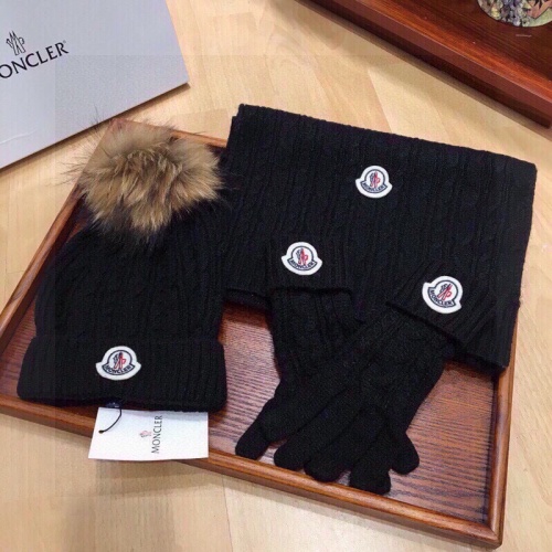 Replica Moncler Hat and Scarf and Glove Set #1265219, $72.00 USD, [ITEM#1265219], Replica Moncler Hat and Scarf and Glove Set outlet from China