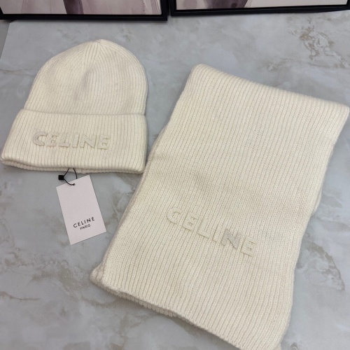 Replica Celine Hat and Scarf Set #1265226, $48.00 USD, [ITEM#1265226], Replica Celine Hat and Scarf and Glove Set outlet from China