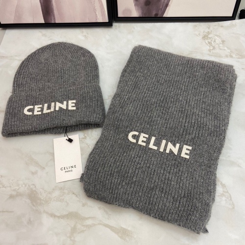 Replica Celine Hat and Scarf Set #1265227, $48.00 USD, [ITEM#1265227], Replica Celine Hat and Scarf and Glove Set outlet from China