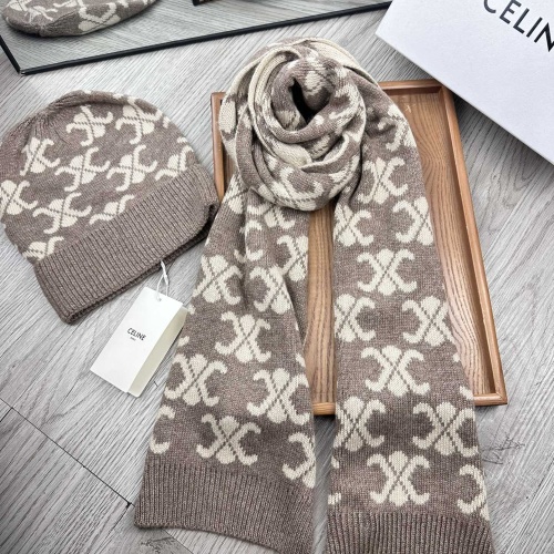 Replica Celine Hat and Scarf Set #1265233 $48.00 USD for Wholesale