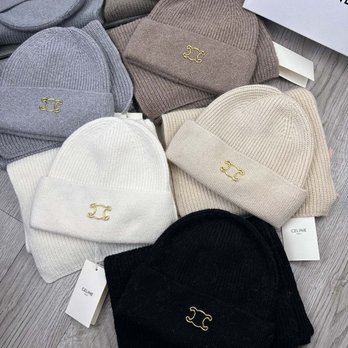 Replica Celine Hat and Scarf Set #1265237 $52.00 USD for Wholesale