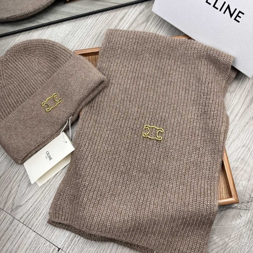 Replica Celine Hat and Scarf Set #1265239, $52.00 USD, [ITEM#1265239], Replica Celine Hat and Scarf and Glove Set outlet from China