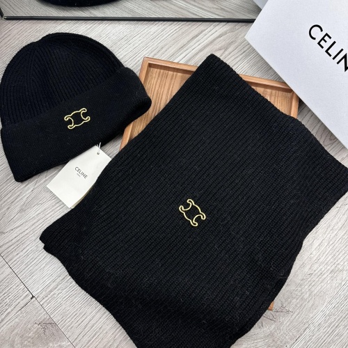 Replica Celine Hat and Scarf Set #1265241, $52.00 USD, [ITEM#1265241], Replica Celine Hat and Scarf and Glove Set outlet from China