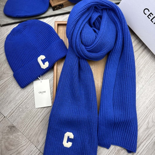 Replica Celine Hat and Scarf Set #1265247, $76.00 USD, [ITEM#1265247], Replica Celine Hat and Scarf and Glove Set outlet from China