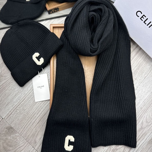 Replica Celine Hat and Scarf Set #1265249, $76.00 USD, [ITEM#1265249], Replica Celine Hat and Scarf and Glove Set outlet from China