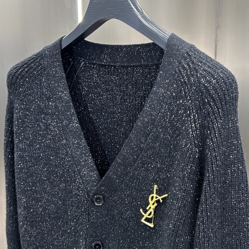 Replica Yves Saint Laurent YSL Sweaters Long Sleeved For Unisex #1265379 $80.00 USD for Wholesale